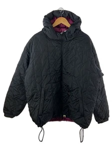 BAPE A BATHING APE Down Jacket XL Black Polyester 001Dnj801001M #EH AIA - Picture 1 of 5