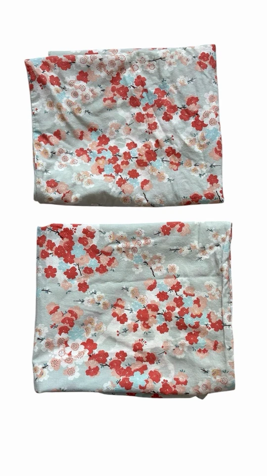 Difícil de encontrar IKEA Klibglim Juego de dos fundas de almohada florales Foto 1 de 4