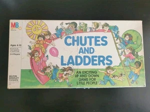 Vintage 1979 Chutes and Ladders Game Complete Set Milton Bradley Pre-Owned - Picture 1 of 3