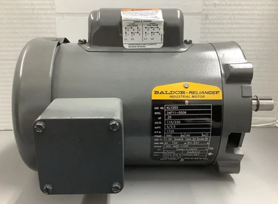 Baldor Reliance KL1203 1/4HP 1725RPM Single-Phase General Purpose Motor (R31) - Image 1 of 4