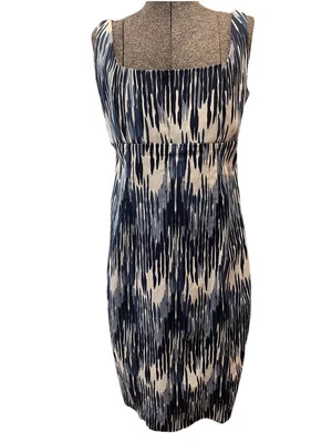 Calvin Klein 女式连衣裙 8 码吊带背心裙-全新带标签棉质弹力 — 第 1/4 张图片