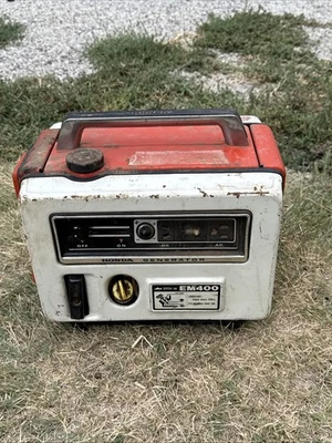 Parts Repair As Is Vintage Honda Em400 portable generator AC/DC Good Compression - Image 1 of 4