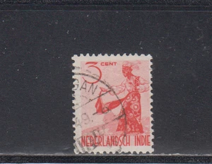 NETHERLANDS INDIES :  1948 - USED  - SCOTT #  279  DANCER - Picture 1 of 1