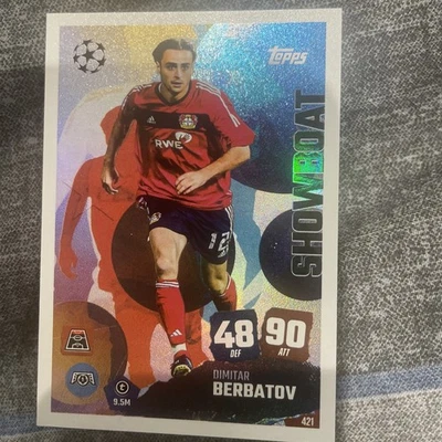 Match Attack 25/26 SHOWBOAT BERBATOV NO 421 - Image 1 of 2