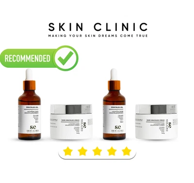 1 Dark Knuckles Oil & 1 Cream Bundle – Advanced Brightening & Repair Formula - Image 1 of 4
