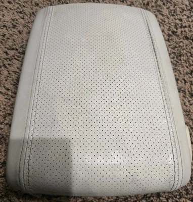 Cadillac Escalade 2001-2006 consola central tapa reposabrazos cuero beige OEM Foto 1 de 4