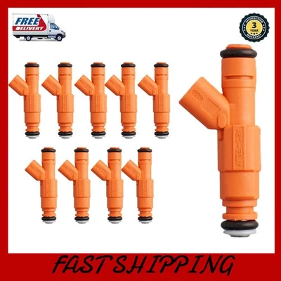 Injetores de combustível 10 peças para Ford 2000-2004 Excursion F-250 F-350 F-450 Super Duty - Imagem 1 de 4