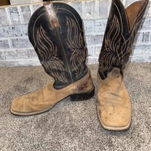 Ariat Sport Rustler Western Boots Mens Size 12 D Style 10025127 Brute Brown Used - Picture 1 of 8