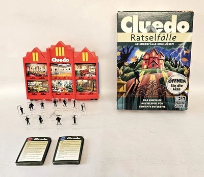 Cluedo Rätselfälle 60 Mordfälle zum lösen 2006 Parker 2006 Vollständig - Bild 1 von 4
