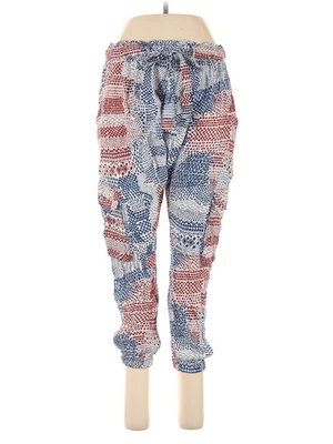 Pantalones informales azules para mujer Hei Hei M Foto 1 de 2