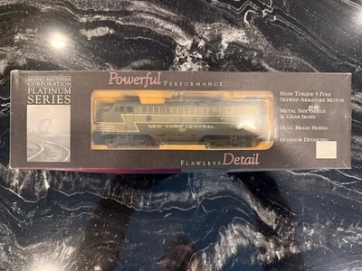 HO MRC CB104 F7A Diesel Locomotive New York Central 1830 Platinum Series - Image 1 of 4