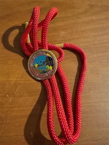 BSA, Vintage Camp Kingsley Bolo Tie, Iroquois Council - Picture 1 of 2