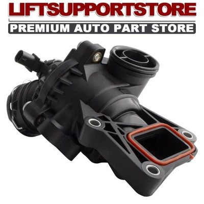 Conjunto de carcasa de termostato de refrigerante de motor para Mercedes-Benz W205 C204 W212 W166 Foto 1 de 4