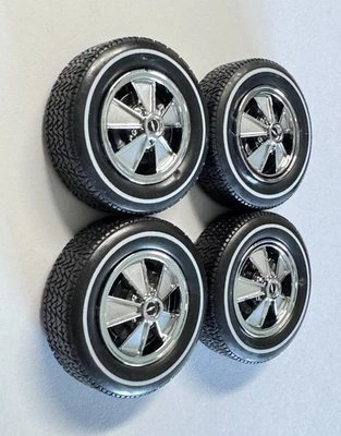 Chevrolet Rally Wheels And Tires 1/18 Ertl Elite Auto World Authentics - Image 1 of 4