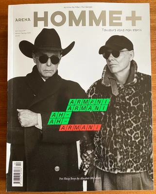 Arena Homme Plus Magazine Winter / Spring 2026 Issue 64 - Pet Shop Boys cover Foto 1 de 4