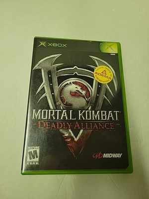Microsoft Xbox Mortal Kombat Deadly Alliance W/ Adema Soundtrack CD CIB HTF RARE - Image 1 of 4
