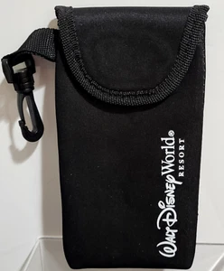 Walt Disney World Resort Black Neoprene Mickey Mouse Sunglass Case Only w/Clip - Picture 1 of 6