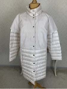 Marina Rinaldi Down Puffer Jacket size MR27-US18W-IT56-DE48-UK22-FR52 - Picture 1 of 9