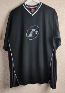 Vintage Reebok Sz L/XL Allen Iverson #3 Limited Edition Black Football Jersey - Picture 1 of 11