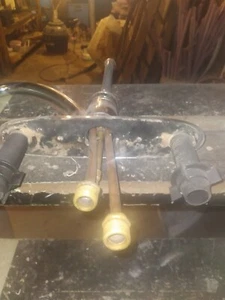 Glacier Bay HD67737-1201 Single Handle Sprayer Kitchen Faucet - Chrome - Picture 1 of 3