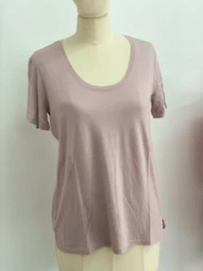 NEW THEORY Women's Pinati Tee Dusty Lilac S - Picture 1 of 1