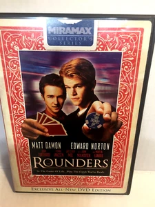 Rounders DVD Matt Damon Edward Norton Ships  Same Day with Tracking - Picture 1 of 2