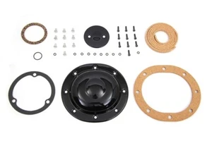 Derby Cover Kit Black for Harley Knucklehead Panhead 1936-1964 EL FL - Picture 1 of 3