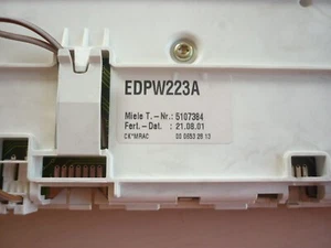 Unidad electrónica Miele Control genuina usada EDPW 223-A para W362 con máquina - Imagen 1 de 3