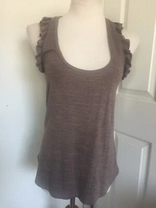  Riller & Fount ärmelloses gerafftes Racerback Tanktop Größe 0 (2-4) neu ohne Etikett - Bild 1 von 7