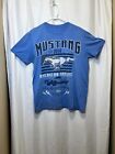 Ford Graphic T-Shirt "Mustang American Machine-Feel the Power" Men's Large