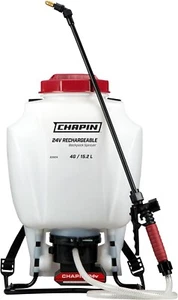 NEW Chapin 63924 24V CORDLESS BATTERY POWERED Backpack Sprayer 4 gallon - Picture 1 of 8