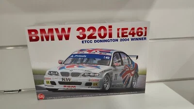 BMW 320i E46 ETCC Donington 1-24 nunu-beemax auto da corsa modellino kit 24033 - Immagine 1 di 2