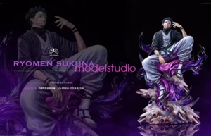 PG STUDIO Jujutsu Kaisen Ryomen Sukuna Statue PU Pre-order H33cm New Painted Led - Picture 1 of 7