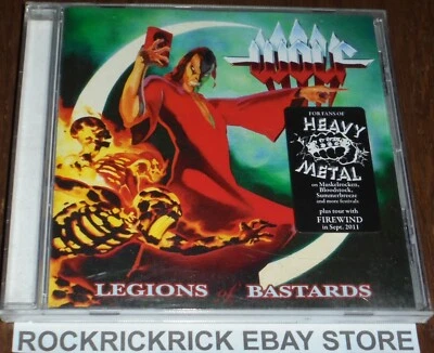 WOLF - LEGIONS OF BASTARDS -11 TRACK CD- CENTURY MEDIA / 9980862 - Image 1 of 3