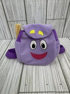 DORA THE EXPLORER Purple Backpack & Map For Doll NICKELODEON Mattel Replacement - Picture 1 of 9