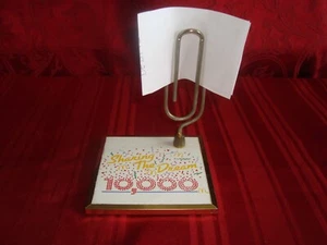 McDonalds Employee Give Away Sharing The Dream 10,000 Restaurant Note Holder - Picture 1 of 3
