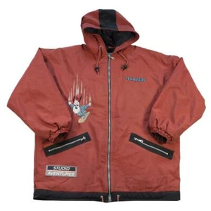 Vintage 1996 Tex Avery Droopy Dog Fleece Lines Jacket - XL - Bild 1 von 6