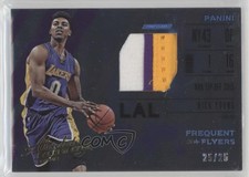 2015-16 Panini Absolute Frequent Flyer Materials Prime /25 Nick Young #26