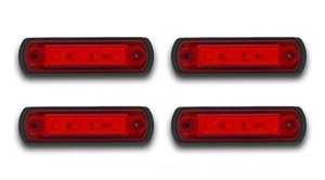 Lámparas De Marcador Trasero LED TOP 4 Para Camión Chasis MAN DAF 12V 24V - Imagen 1 de 4