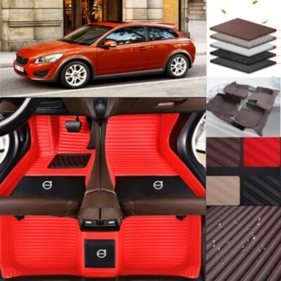 Alfombrillas para Volvo C30 C40 alfombrillas coche alfombrillas forro automático alfombras hechas a mano Foto 1 de 4