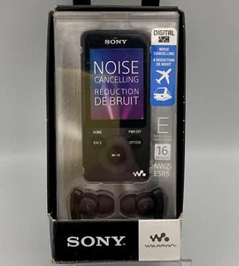 Boxed Sony 16 GB Walkman - Video MP3 Player - Black (NWZ-E585/BM) - Picture 1 of 1