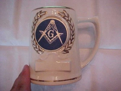 MASONIC MUG - Image 1 of 3