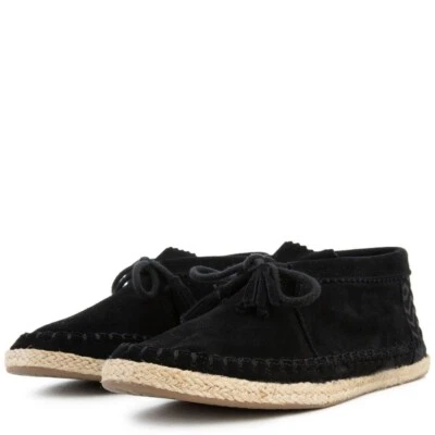 Zapatos TOMS para mujer Palmera Chukka caña amarilla gamuza bordados talla 9,5-10 Foto 1 de 4