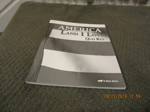 A Beka Book American Land I Love Quiz Key - Imagen 1 de 2