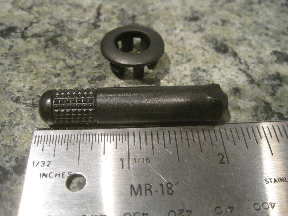 OEM Honda Accord Door Lock Knob Black with Base Seat 2003 2004 2005 2006-2007 - Image 1 of 1