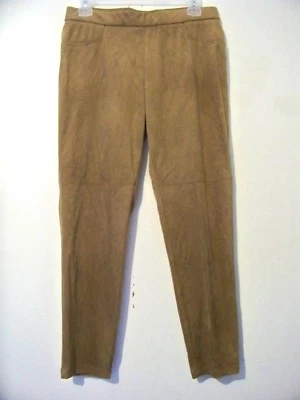 Womens RUBY RD. Petite Brushed Suede Jeggings Tan Size Small EUC!!! - Image 1 of 2