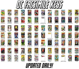 ALL DC COMICS FACSIMILE KEY ISSUE Variants choose GIANT list revised DAILY260525 - Picture 1 of 108