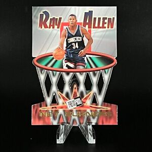Ray Allen 1996 Press Pass Net Burners Promo Rookie RC HOF RARE LOOK!!