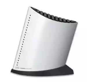Global Ship Shape White Knife Block - 10 Slots - Picture 1 of 1