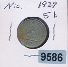 NICARAGUA 5 CENTAVOS 1929 9586 NICARAGUA 5 CENTAVOS 1929 9586